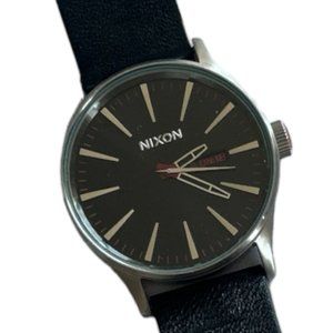 Nixon Never Be Late The Sentry 100 M Stainless Steel Japan Movement Watch